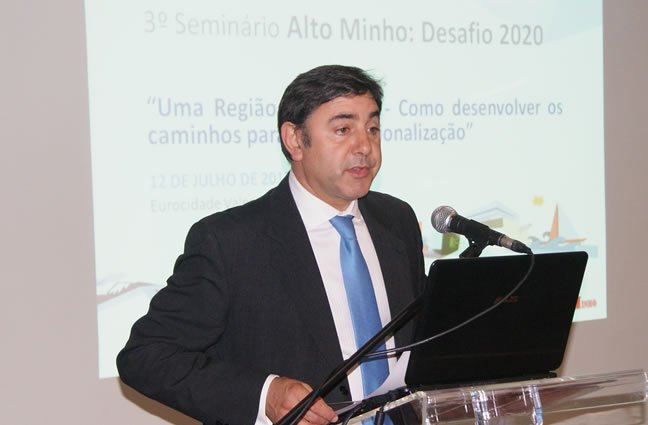 III Seminário "Alto Minho: Desafio 2020": Jorge Mendes, Presidente da Câmara Municipal de Valença